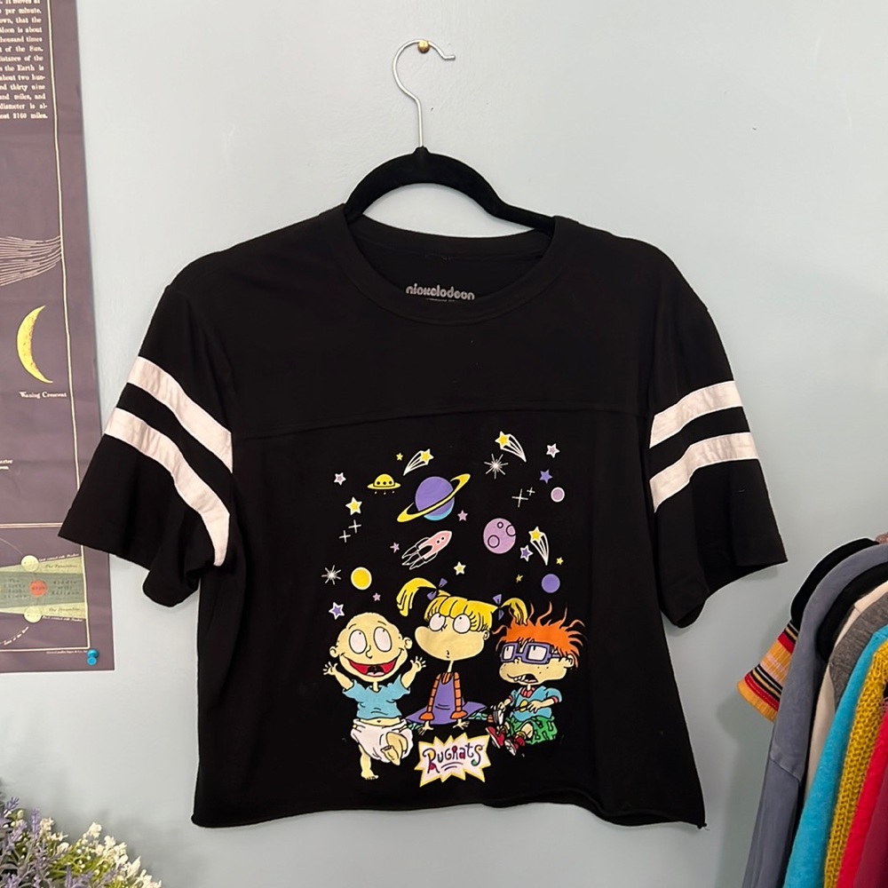Nickelodeon brand Rugrats slightly cropped t-shirt